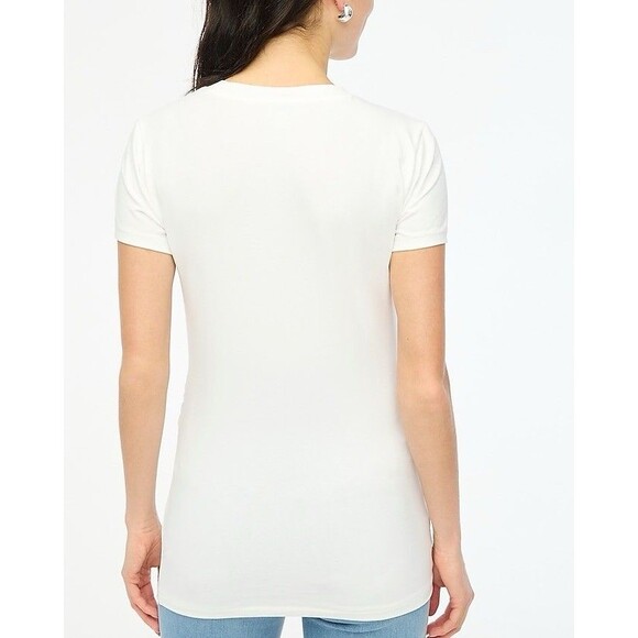 J.Crew Factory Maternity crewneck tee. Short Sleeve NWT Size S Small - Picture 2 of 11